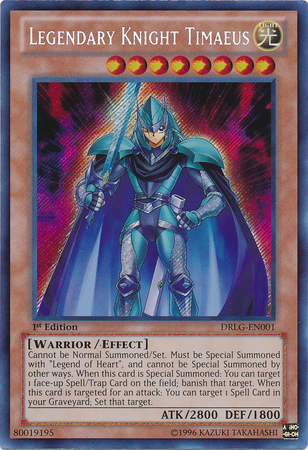 Legendary Knight Timaeus, Dragons of Legend · DRLG-EN001
