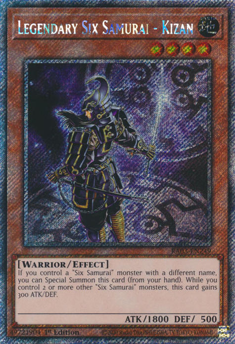 Legendary Six Samurai - Kizan, Quarter Century Bonanza · RA03-EN249