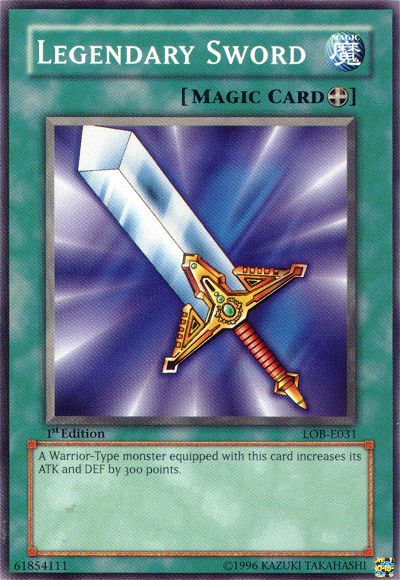 Legendary Sword, Legend of Blue Eyes White Dragon · LOB-E031