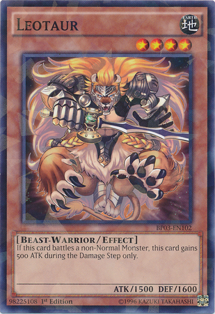 Leotaur, Battle Pack 3: Monster League · BP03-EN102