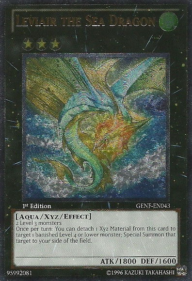Leviair the Sea Dragon, Generation Force Sneak Peek Participation Card · GENF-EN043