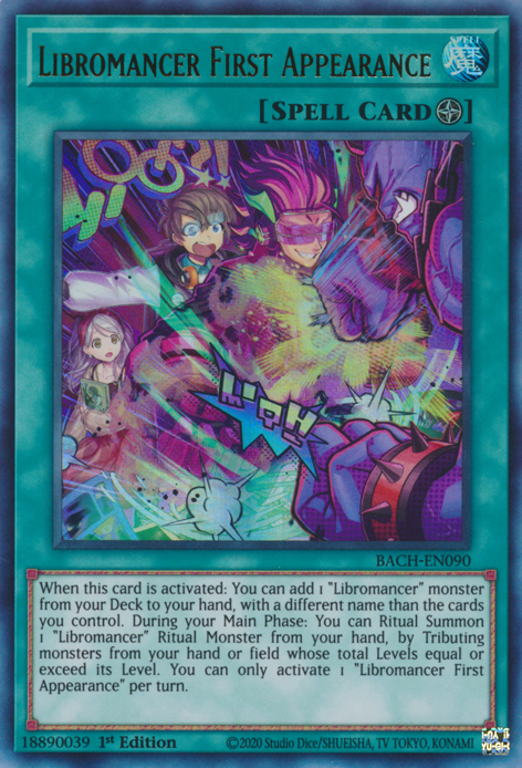 Libromancer First Appearance, Battle of Chaos · BACH-EN090