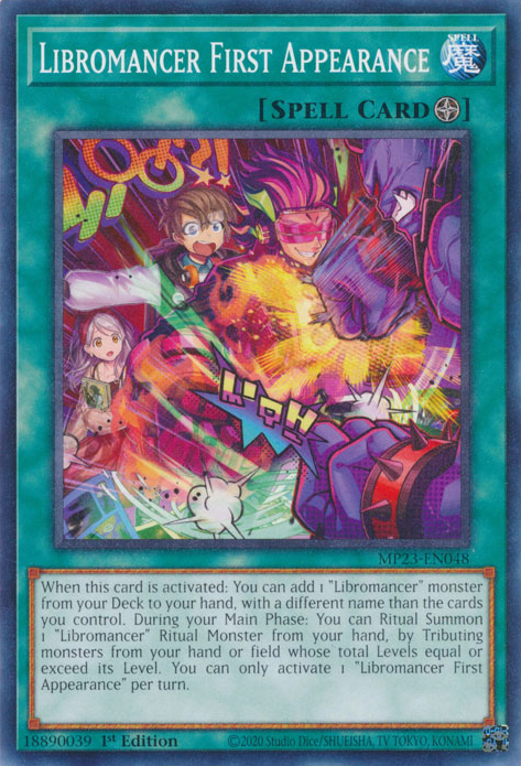 Libromancer First Appearance, 25th Anniversary Tin: Dueling Heroes Mega Pack · MP23-EN048