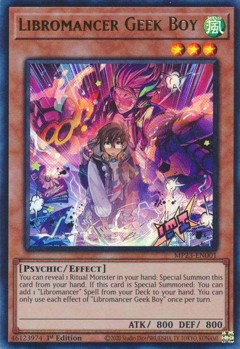 Libromancer Geek Boy, 25th Anniversary Tin: Dueling Heroes Mega Pack · MP23-EN001