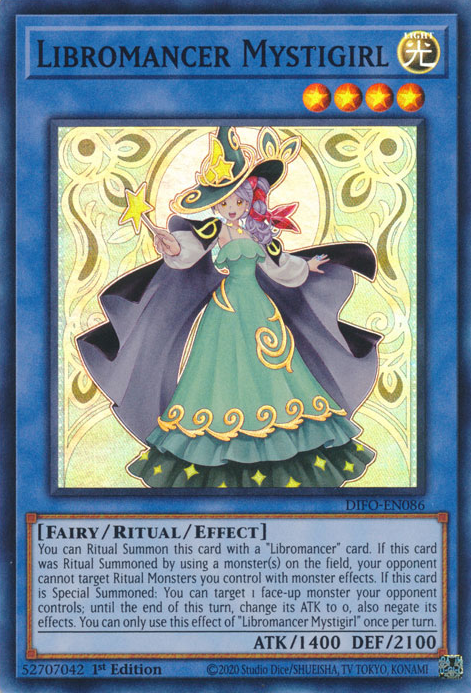 Libromancer Mystigirl, Dimension Force · DIFO-EN086