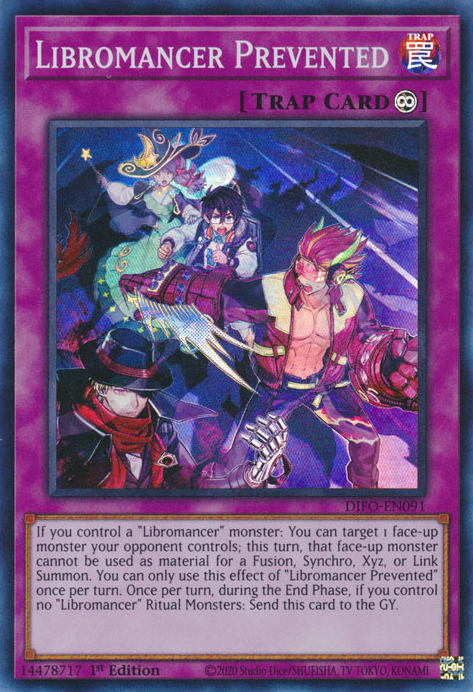 Libromancer Prevented, Dimension Force · DIFO-EN091