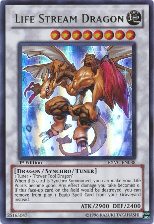Life Stream Dragon, Extreme Victory Sneak Peek Participation Card · EXVC-EN038