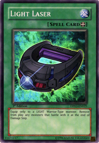 Light Laser, Duelist Pack: Jaden Yuki 2 · DP03-EN025