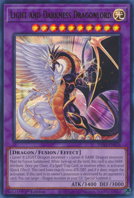 Light and Darkness Dragonlord, The Infinite Forbidden · INFO-EN034