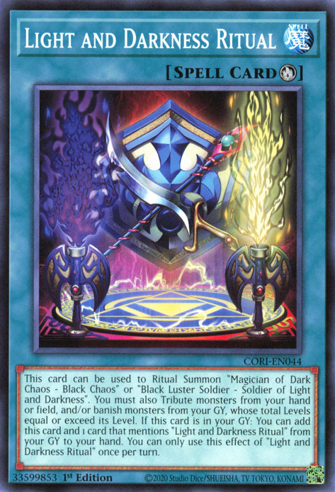 Light and Darkness Ritual, Chaos Origins · CORI-EN044