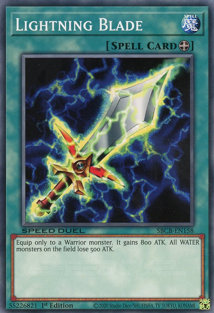 Lightning Blade, Speed Duel: Battle City Box · SBCB-EN158