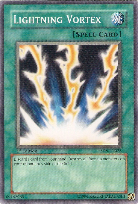 Lightning Vortex, Structure Deck: Lord of the Storm · SD8-EN026
