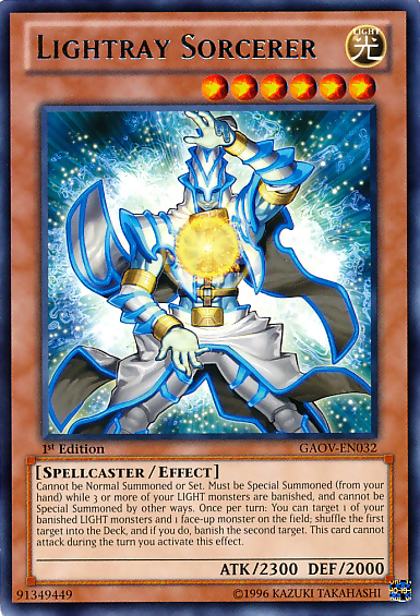 Lightray Sorcerer, Galactic Overlord Sneak Peek Participation Card · GAOV-EN032