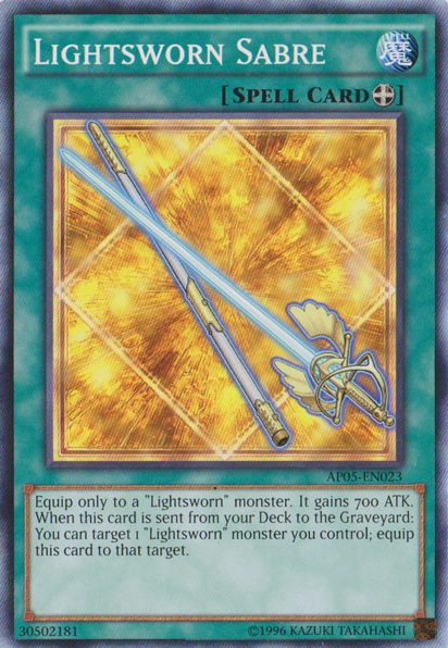 Lightsworn Sabre, Astral Pack Five · AP05-EN023