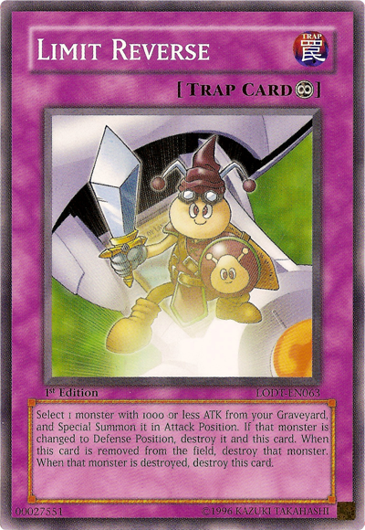 Limit Reverse, Light of Destruction Sneak Peek Participation Card · LODT-EN063