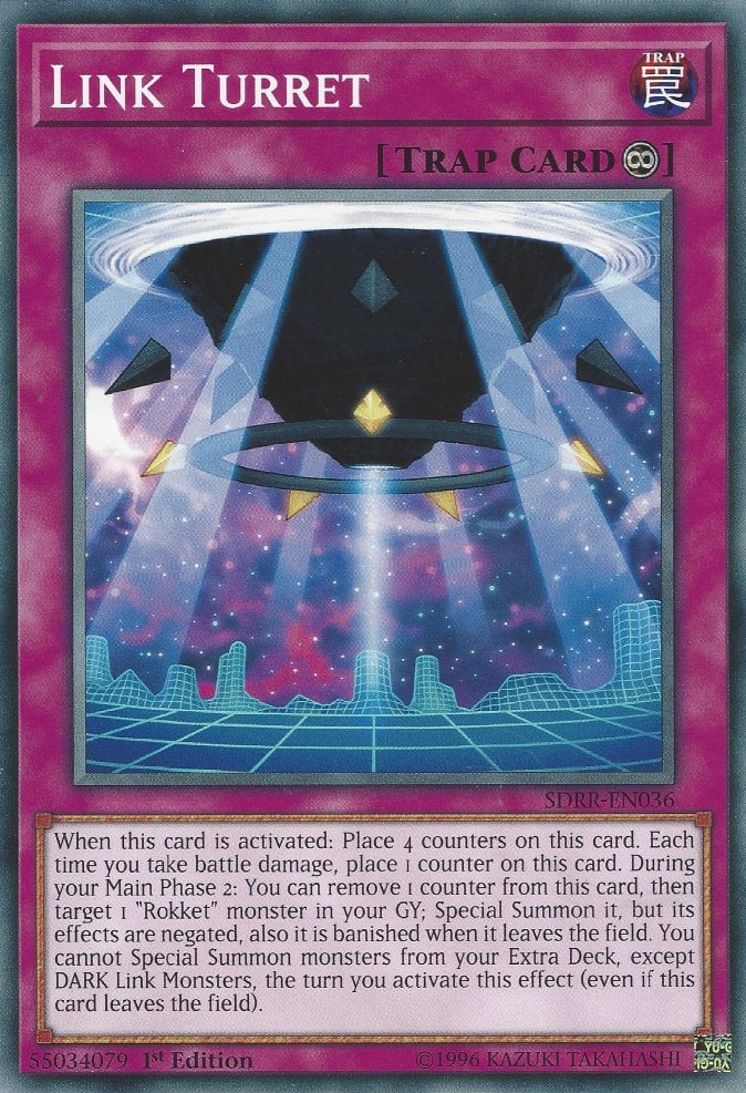 Link Turret, Structure Deck: Rokket Revolt · SDRR-EN036