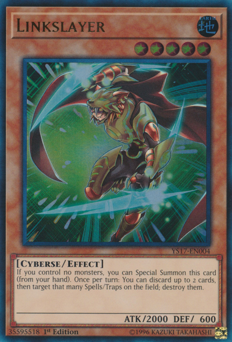 Linkslayer, Starter Deck: Link Strike · YS17-EN004