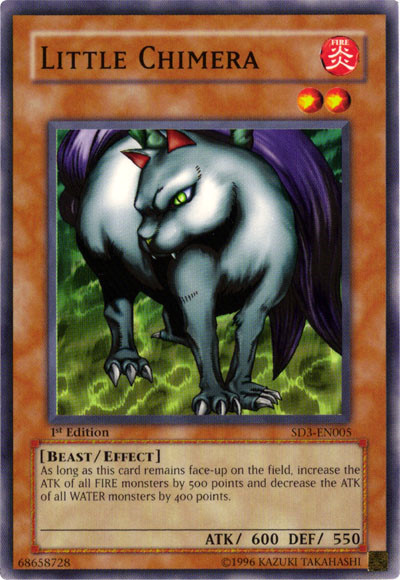 Little Chimera, Structure Deck: Blaze of Destruction · SD3-EN005