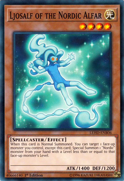 Ljosalf of the Nordic Alfar, Legendary Hero Decks · LEHD-ENB06