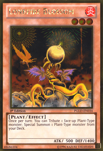 Lonefire Blossom, Premium Gold · PGLD-EN034