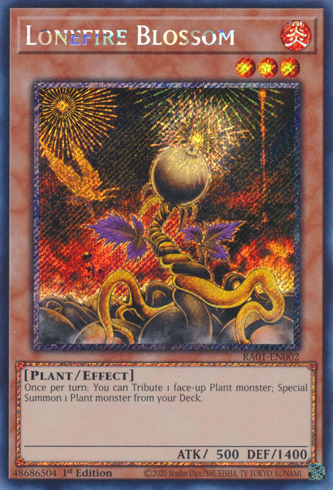 Lonefire Blossom, 25th Anniversary Rarity Collection · RA01-EN002