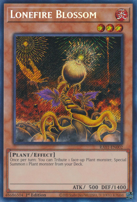 Lonefire Blossom, 25th Anniversary Rarity Collection · RA01-EN002