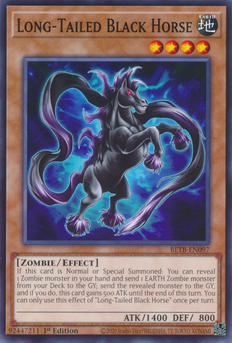 Long-Tailed Black Horse, Beyond the Brave · BETB-EN097
