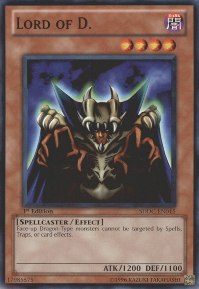Lord of D., Dragons Collide Structure Deck · SDDC-EN015