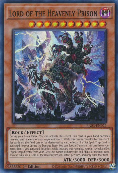 Lord of the Heavenly Prison, Quarter Century Bonanza · RA03-EN029
