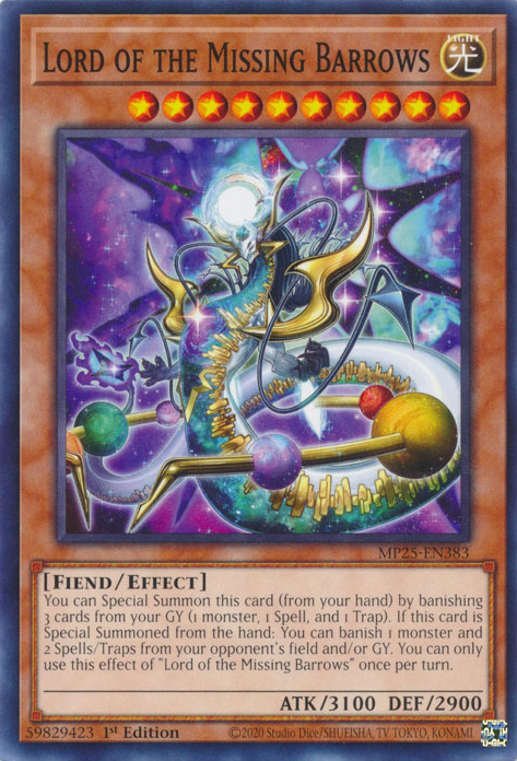 Lord of the Missing Barrows, 2025 Mega-Pack Tin · MP25-EN383