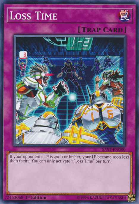 Loss Time, Savage Strike Sneak Peek Participation Card · SAST-EN080