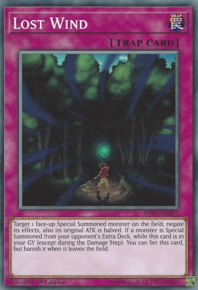 Lost Wind, Structure Deck: Shaddoll Showdown · SDSH-EN037