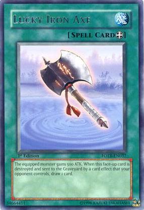 Lucky Iron Axe, Force of the Breaker Sneak Peek Participation Card · FOTB-EN037