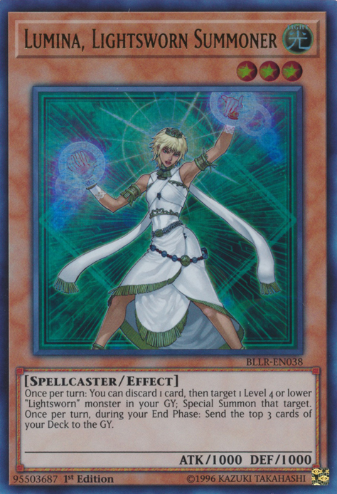Lumina, Lightsworn Summoner, Battles of Legend: Light's Revenge · BLLR-EN038
