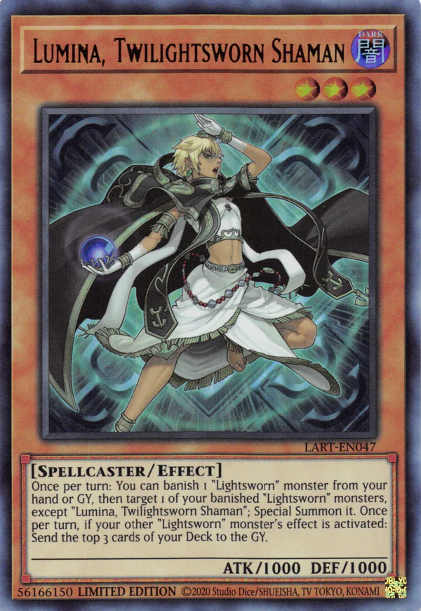 Lumina, Twilightsworn Shaman, The Lost Art Promotion A · LART-EN047