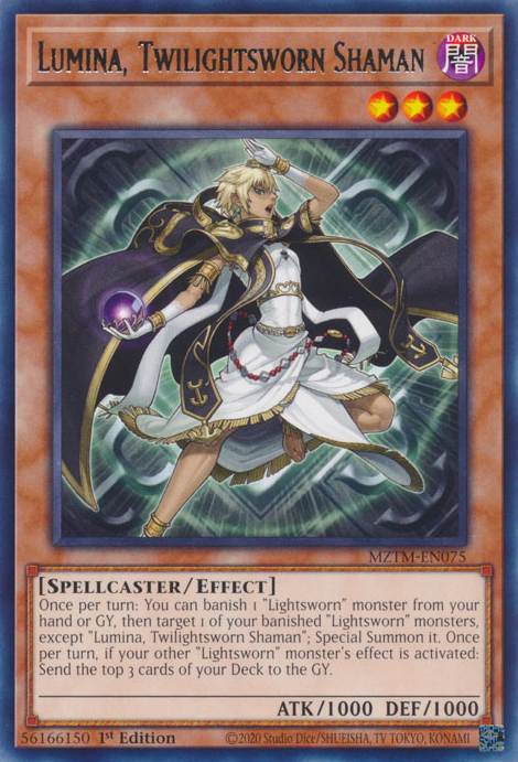 Lumina, Twilightsworn Shaman, Maze of the Master · MZTM-EN075
