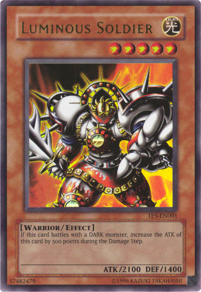 Luminous Soldier, Tournament Pack 5 · TP5-EN001