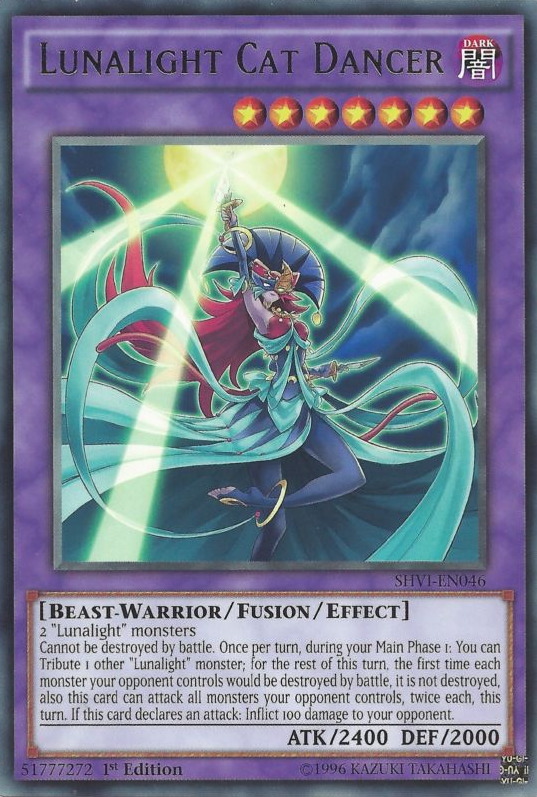 Lunalight Cat Dancer, Shining Victories Sneak Peek Participation Card · SHVI-EN046