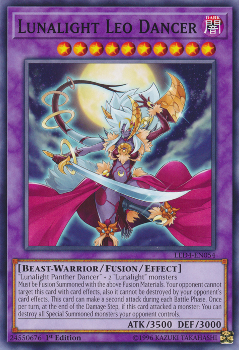 Lunalight Leo Dancer, Legendary Duelists: Sisters of the Rose · LED4-EN054