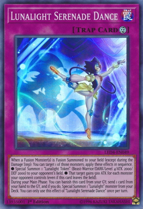 Lunalight Serenade Dance, Legendary Duelists: Sisters of the Rose · LED4-EN049