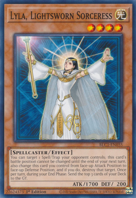 Lyla, Lightsworn Sorceress, Battles of Legend: Chapter 1 · BLC1-EN055