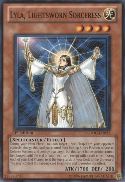 Lyla, Lightsworn Sorceress, Dragons Collide Structure Deck · SDDC-EN021