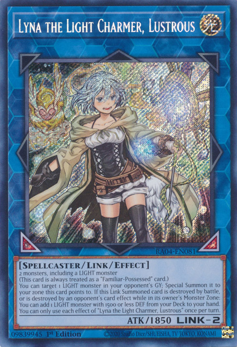 Lyna the Light Charmer, Lustrous, Quarter Century Stampede · RA04-EN081
