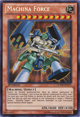 Machina Force, Legendary Collection 3: Yugi's World Mega Pack · LCYW-EN171