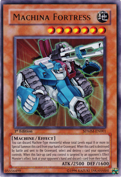 Machina Fortress, Machina Mayhem Structure Deck · SDMM-EN001