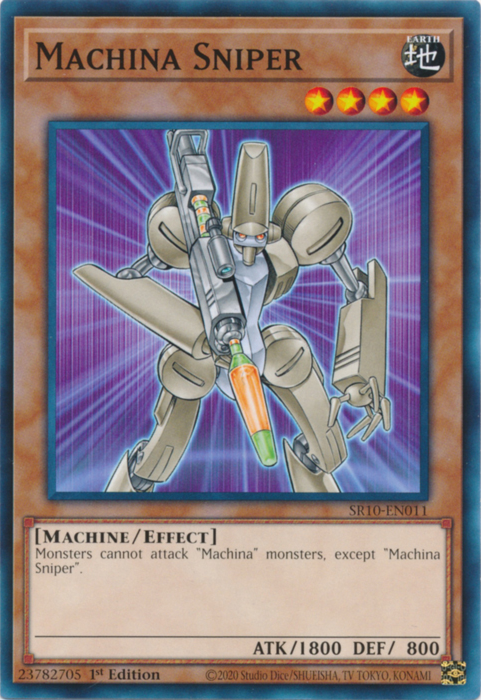 Machina Sniper, Structure Deck: Mechanized Madness · SR10-EN011