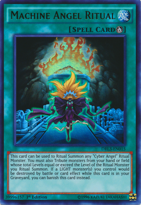 Machine Angel Ritual, Dragons of Legend: Unleashed · DRL3-EN015