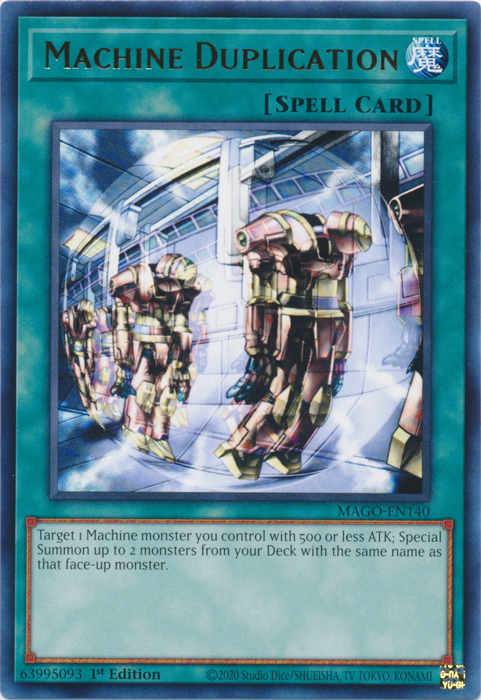 Machine Duplication, Maximum Gold · MAGO-EN140