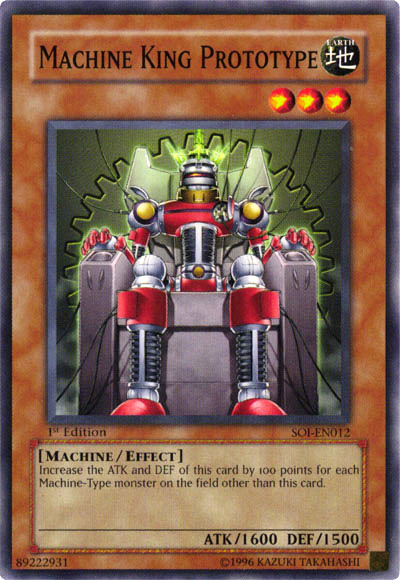 Machine King Prototype, Shadow of Infinity · SOI-EN012