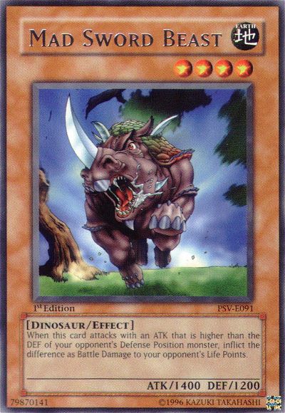 Mad Sword Beast, Pharaoh's Servant · PSV-E091